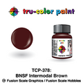Tru Color Paint BNSF Intermodal Brown 1oz - 378