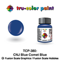 Tru Color Paint Central New Jersey CNJ Blue Comet Blue 1oz - 380
