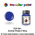 Tru Color Paint Amtrak Phase V Blue 1oz - 391