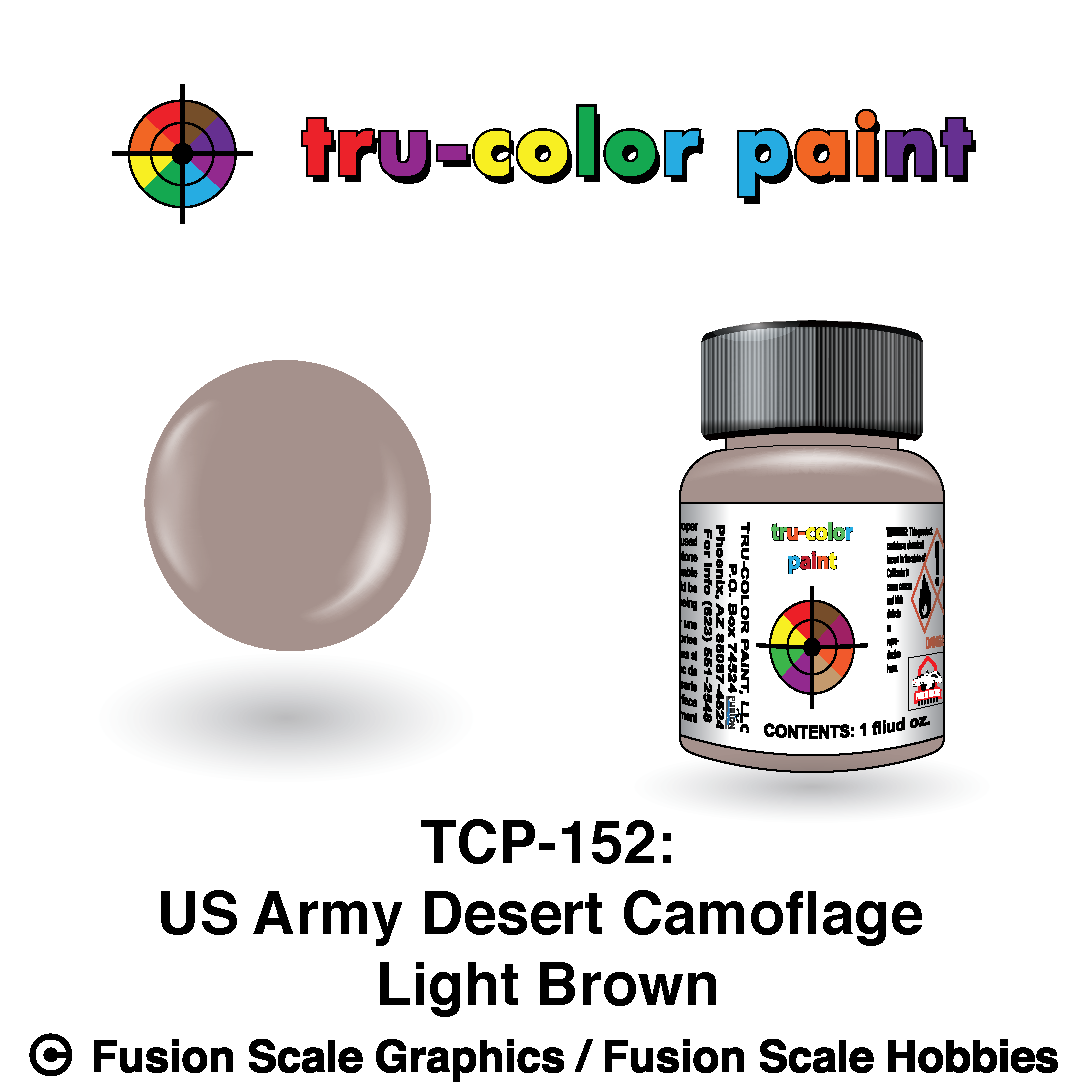Tru Color Paint US Army Desert Camouflage 1oz - 152