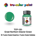 Tru Color Paint Great Northern Glacier Green 1oz - 155