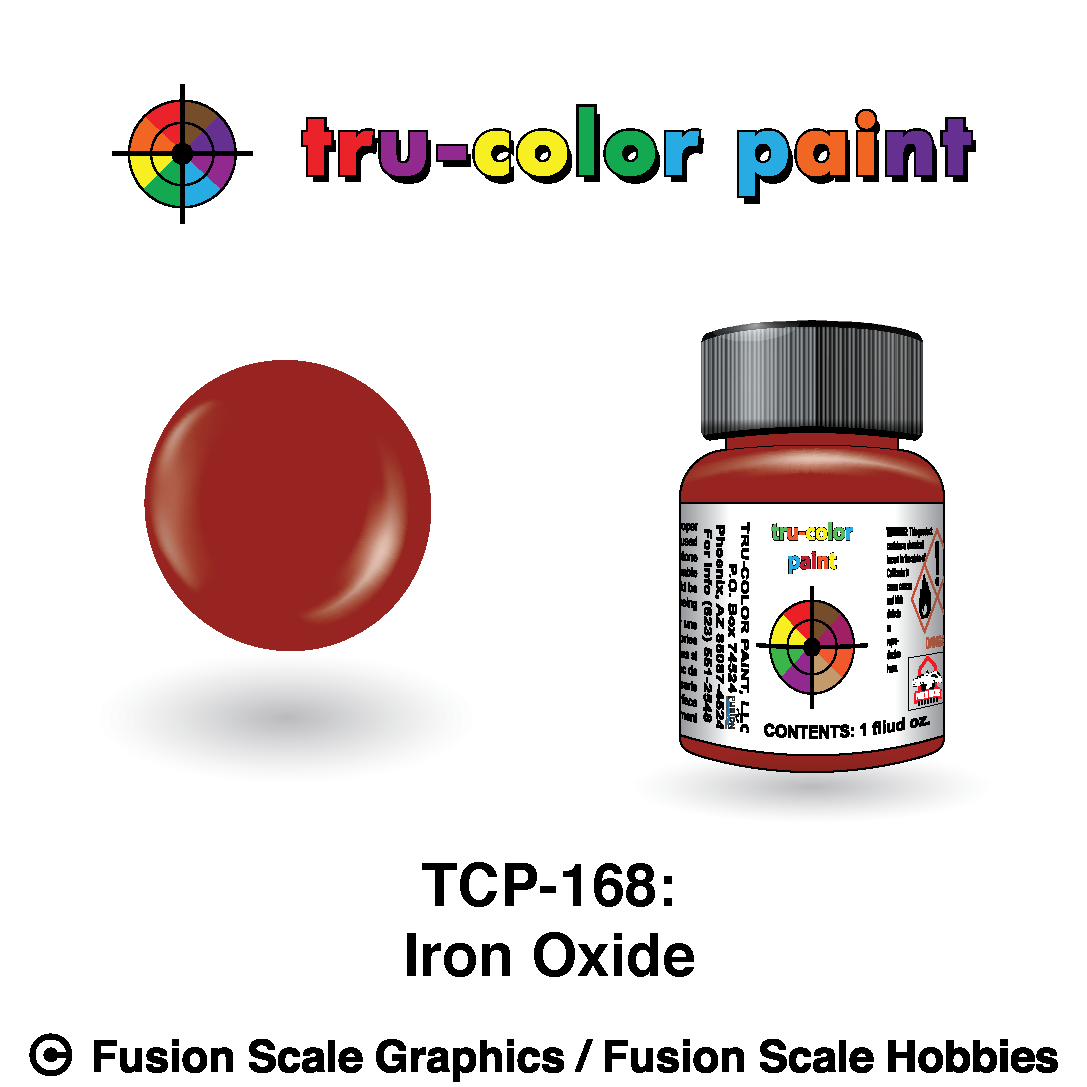 Tru Color Paint Iron Oxide 1oz - 168