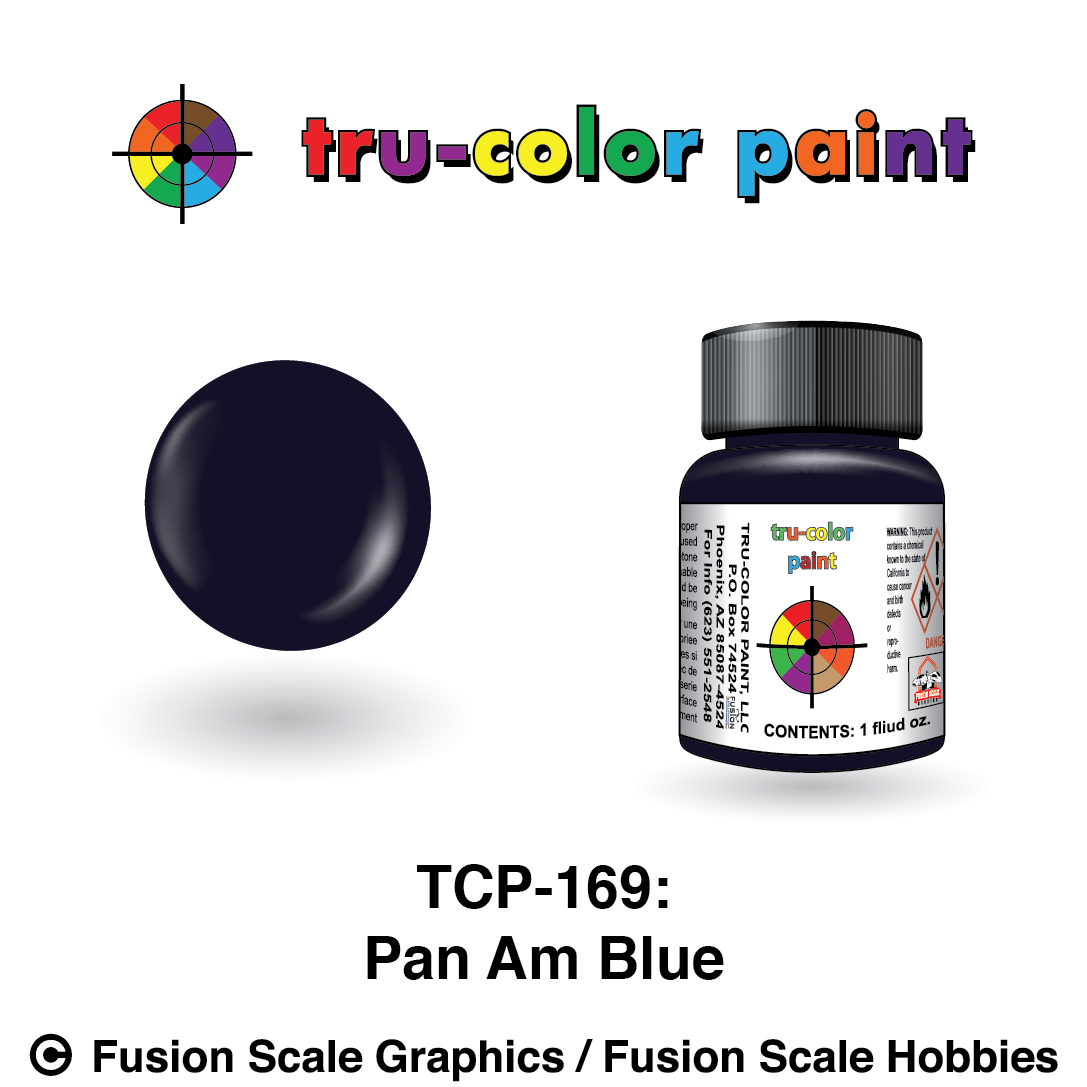 Tru Color Paint Pan Am Blue 1oz - 169