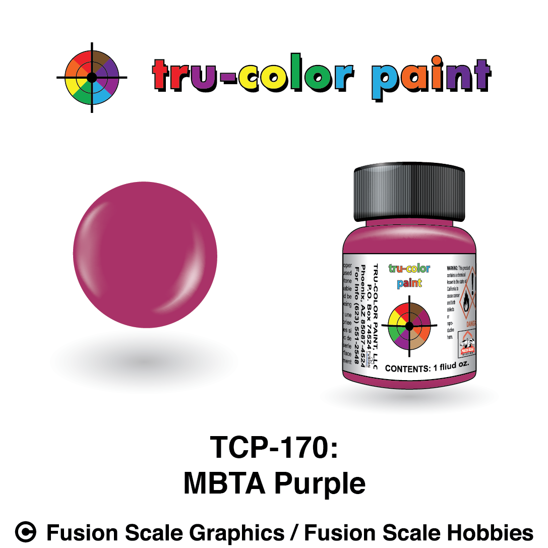 Tru Color Paint MBTA Purple 1oz - 170