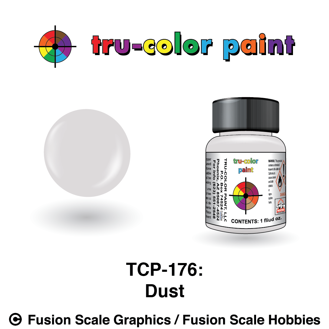 Tru Color Paint Flat Dust 1oz - 176