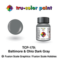 Tru Color Paint C&O/B&O Gray 1oz - 179