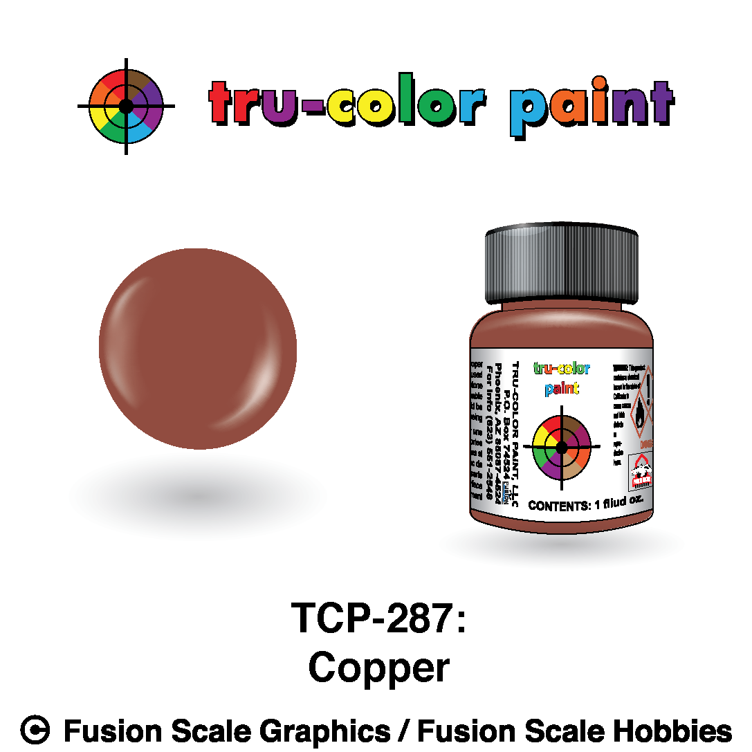 Tru Color Paint Copper 1oz - 287