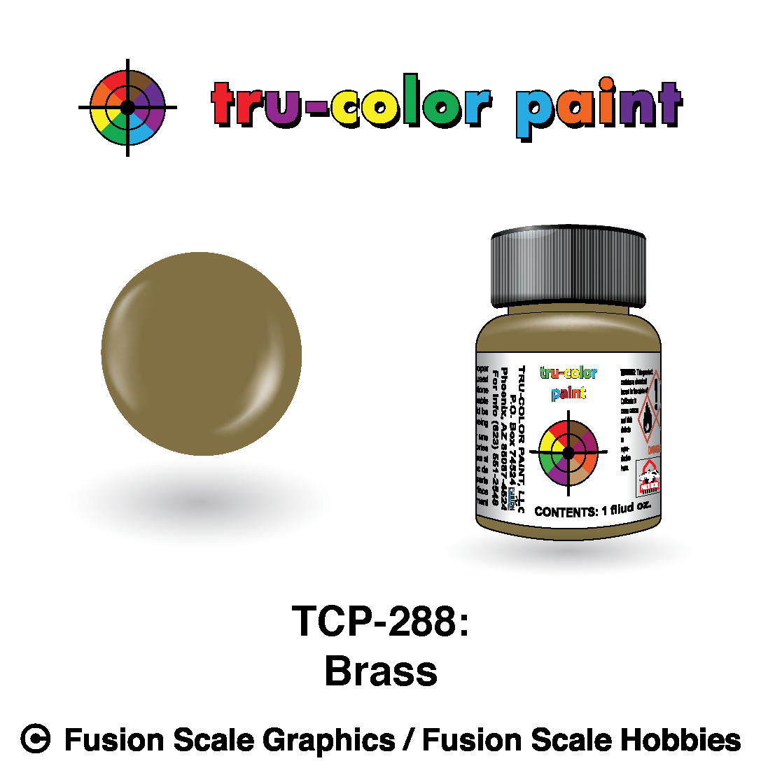 Tru Color Paint Brass 1oz - 288