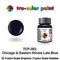 Tru Color Paint Chicago & Eastern Illinois Late Blue 1oz - 293