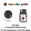 Tru Color Paint Long Island Railroad Gray 1oz - 298