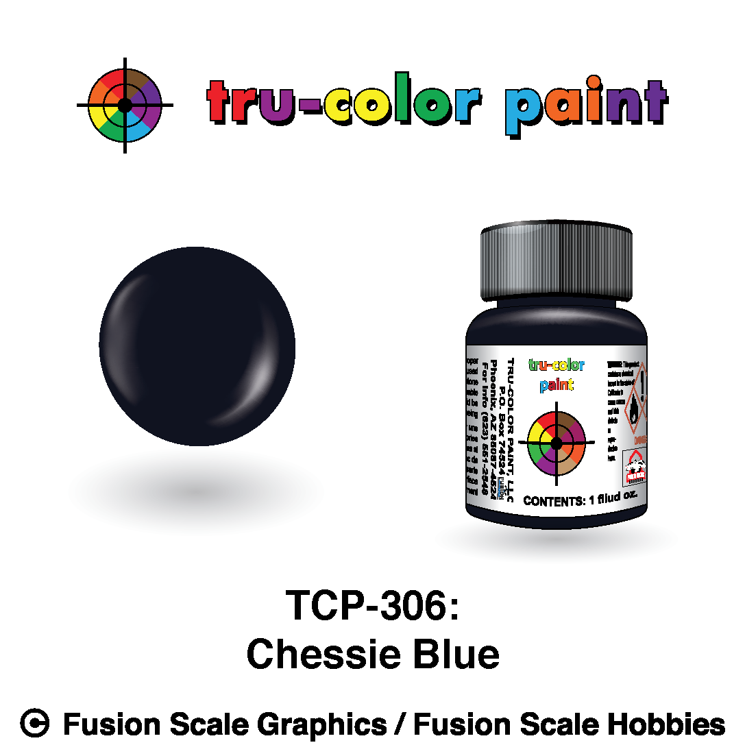 Tru Color Paint Chessie Blue 1oz - 306
