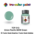 Tru Color Paint Union Pacific MOW Green 1oz - 312