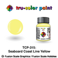 Tru Color Paint Seaboard Coast Line Yellow 1oz - 315