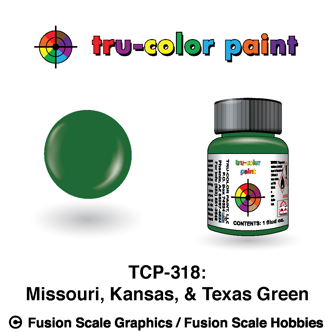Tru Color Paint Missouri, Kansas, & Texas Green 1oz - 318