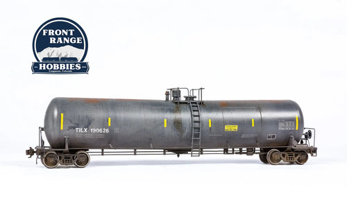 HO Scale Walthers Proto 55' Trinity 30,145-Gal Tank Car Trinity Leasing TILX 190626 (Weathered) Front Range Hobbies
