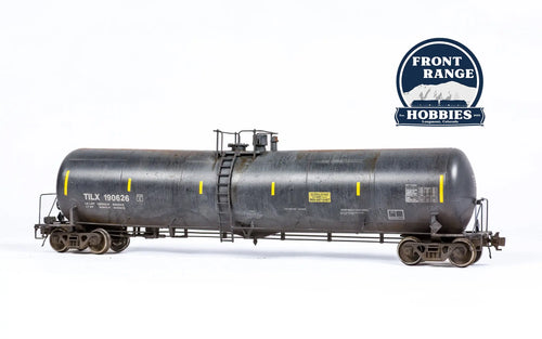 HO Scale Walthers Proto 55' Trinity 30,145-Gal Tank Car Trinity Leasing TILX 190626 (Weathered) Front Range Hobbies