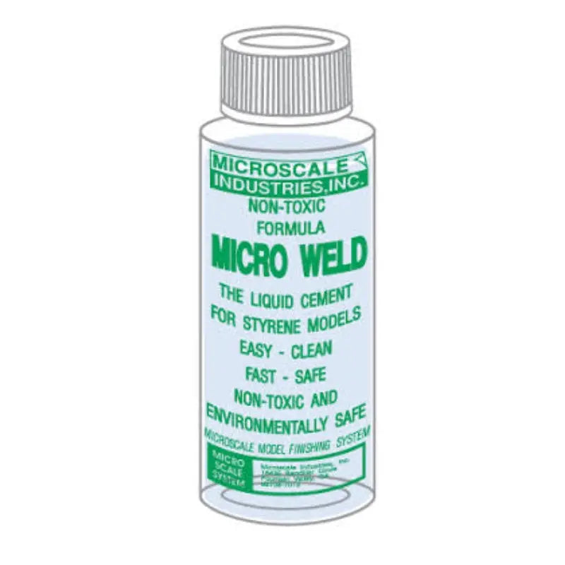 Microscale Micro Weld Liquid Cement 1oz Fusion Scale Graphics