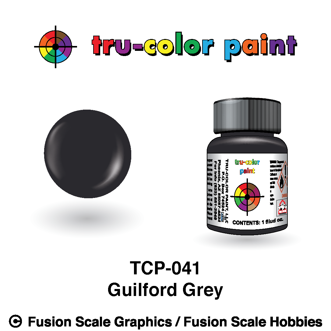 Tru Color Paint Guilford Gray 1oz - 041