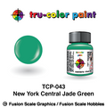 Tru Color Paint New York Central Jade Green 1oz - 043