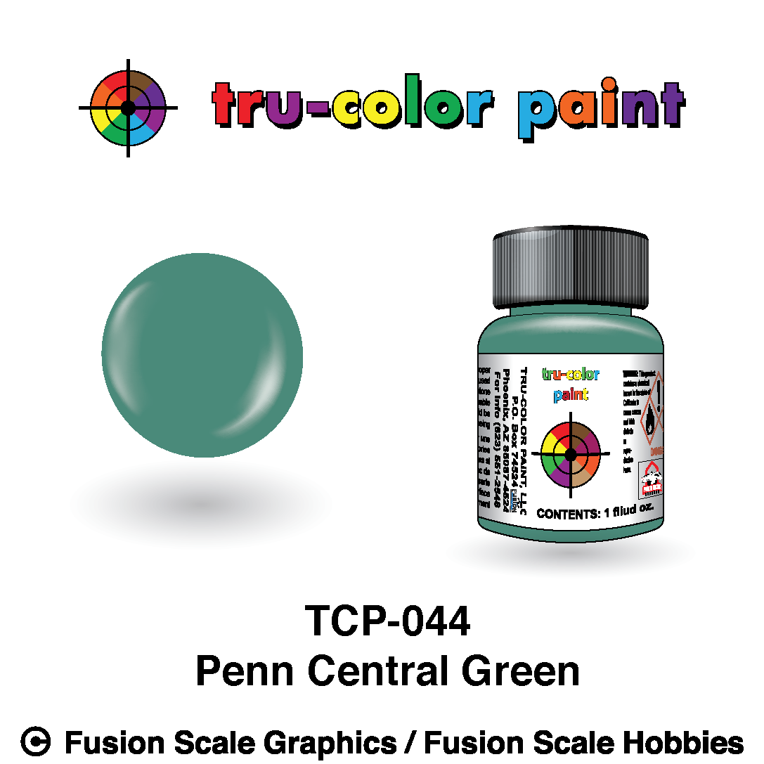 Tru Color Paint Penn Central Green 1oz - 044