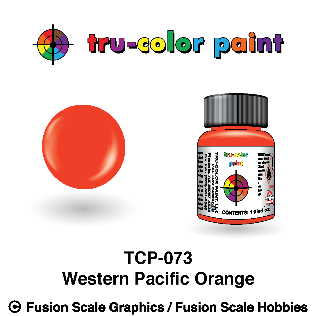 Tru Color Paint Western Pacific Orange 1oz - 073