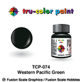 Tru Color Paint Western Pacific Green 1oz - 074