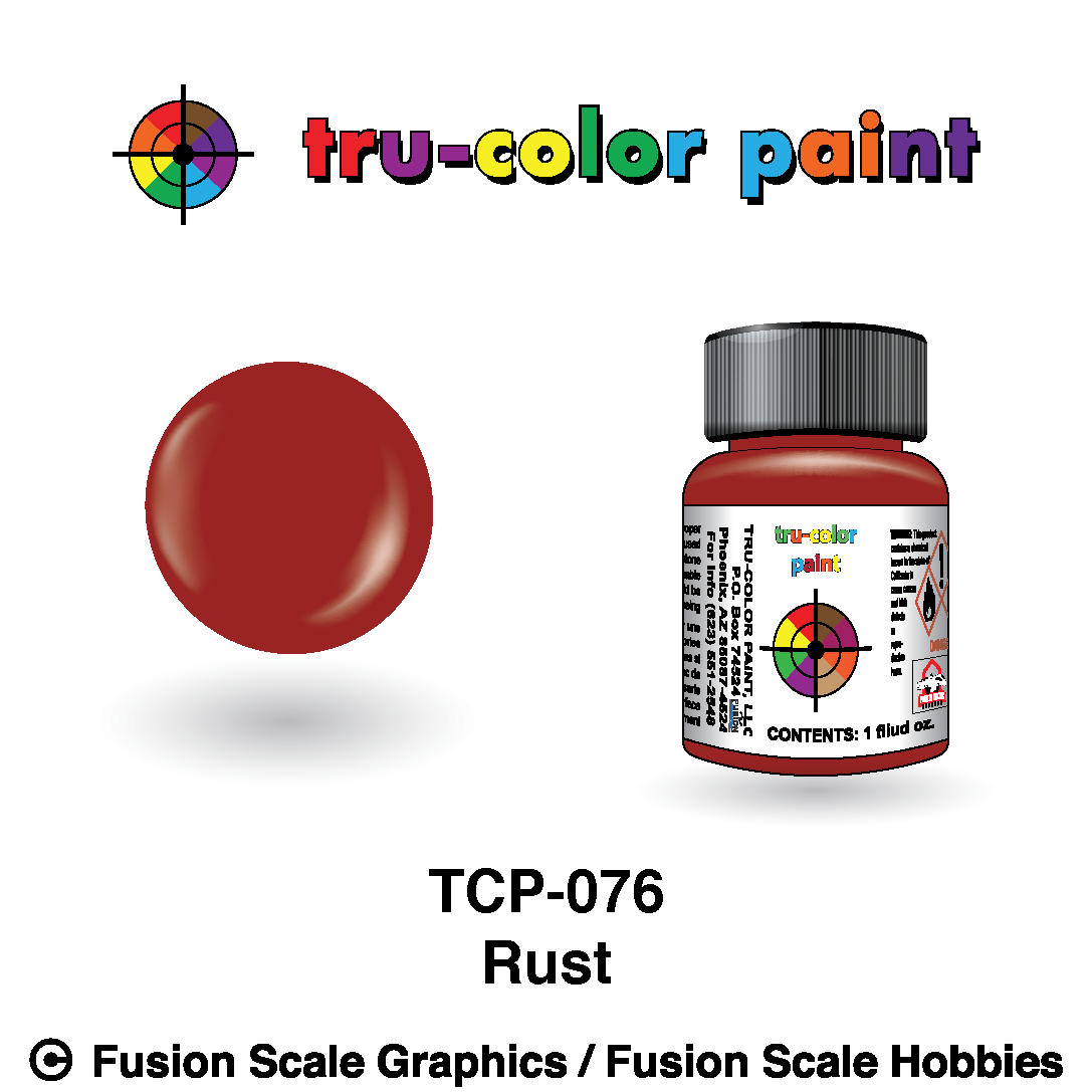 Tru Color Paint Rust 1oz - 076
