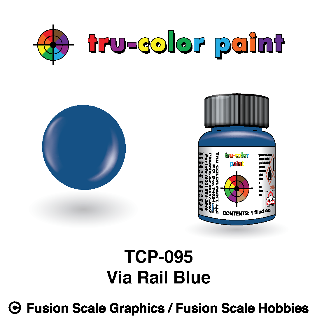 Tru Color Paint VIA Blue 1oz - 095