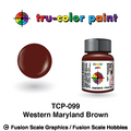 Tru Color Paint Western Maryland Brown 1oz - 099