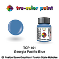 Tru Color Paint Georgia Pacific Blue 1oz - 101