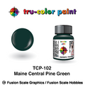 Tru Color Paint Maine Central Pine Green 1oz - 102