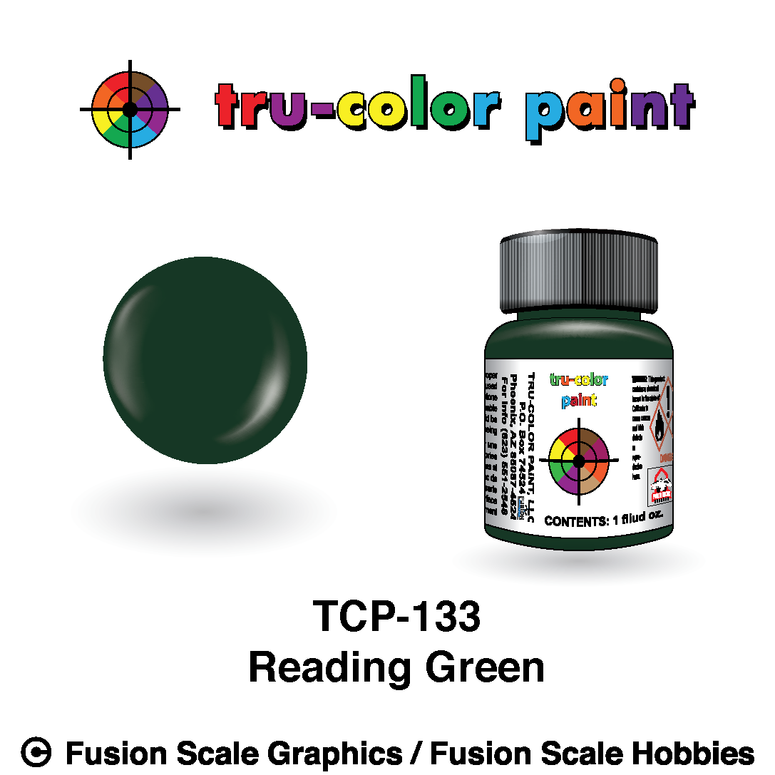 Tru Color Paint Reading Green 1oz - 133