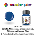 Tru Color Paint Dakota, Minnesota, & Eastern/Iowa, Chicago, & Eastern Blue 1oz - 137