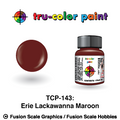 Tru Color Paint Erie Lackawanna Maroon 1oz - 143