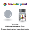 Tru Color Paint US Battleship Gray 1oz - 151